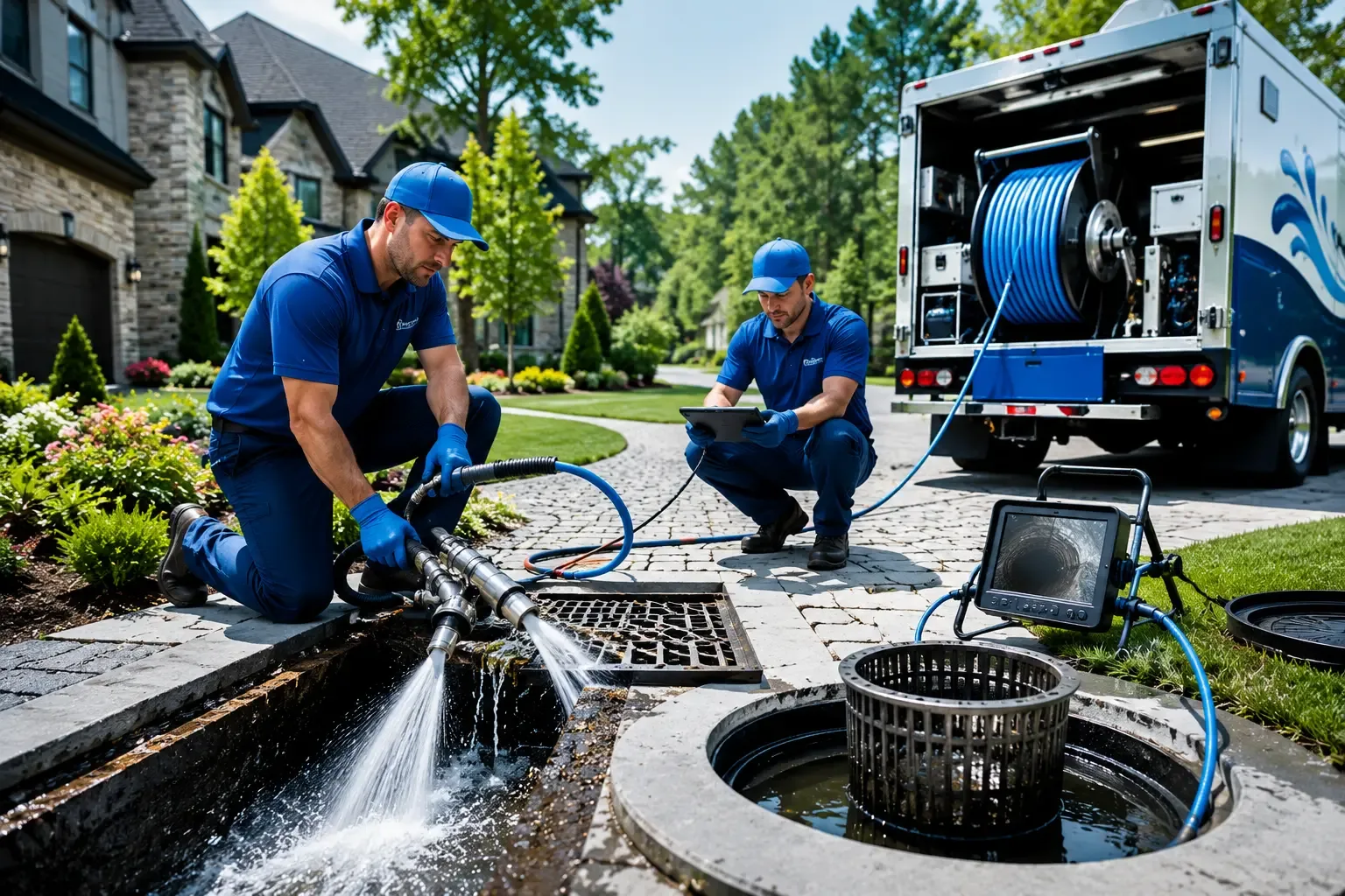 Local outdoor drain cleaning professionals in Galesville, WI